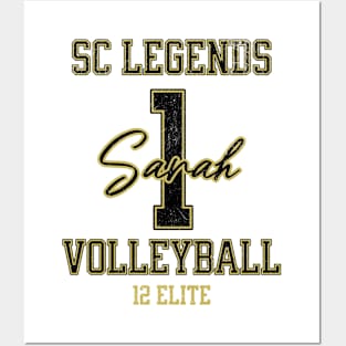 Sarah #1 SC Legends (12 Elite) - White Posters and Art